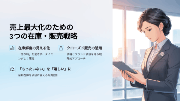 滞留在庫を売り切る方法｜問屋が在庫鮮度と顧客満足を両立する具体策とは？