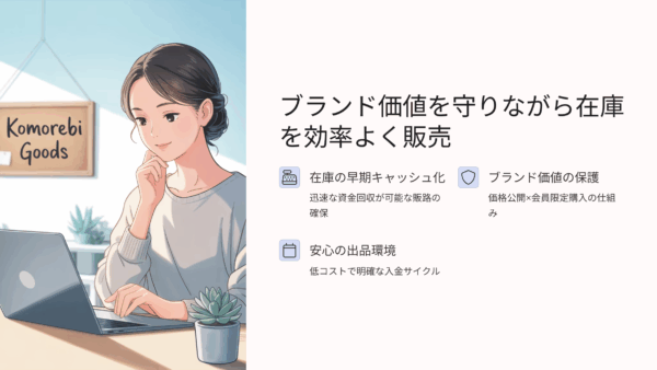 滞留在庫を現金化！卸売業者が選ぶキャッシュフロー改善の最短ルート