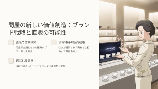 問屋ブランディング戦略｜価格を守りながら直販でファンをつくる方法