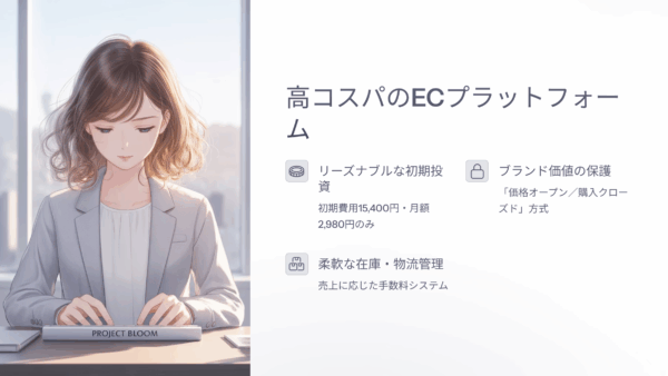 卸売業のEC出店を低コストで実現する方法｜在庫リスクを抑える新販路とは？