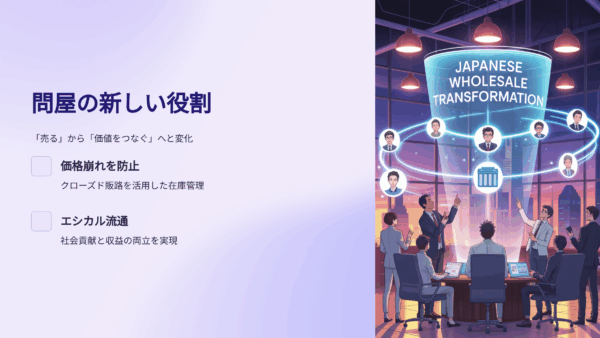 問屋の新しい稼ぎ方｜エシカル販路×在庫活用でブランドも守る売り方とは？