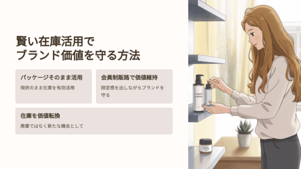 ギフト品・販売停止品の在庫処分に困ったら？パッケージ変更なしで安心して売る方法