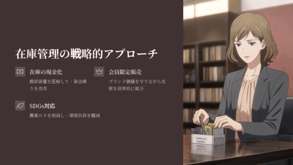 デッドストックを処分せず収益化｜卸売業が棚卸資産を圧縮する新しい仕組み