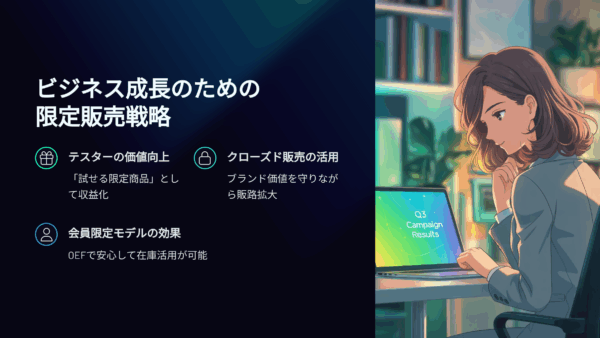 試供品・展示品の売り方とは？化粧品テスターを捨てずに収益化する販売戦略