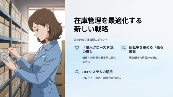 在庫回転率を改善したい日用品卸の方へ｜型落ち品・旧パッケージを速く売る方法