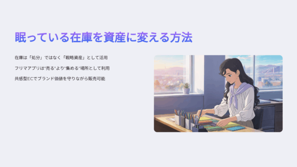 ギフトが売れ残った時の在庫処分法｜フリマ活用とブランド価値を守る秘訣