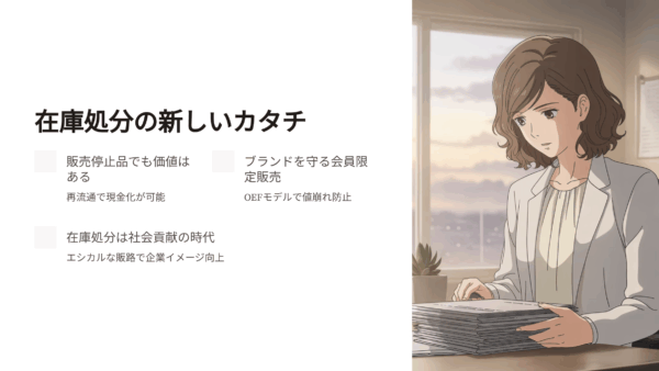 日用品の在庫処分に困ったら｜BtoB在庫買取とアウトレット販売の正しい使い分け
