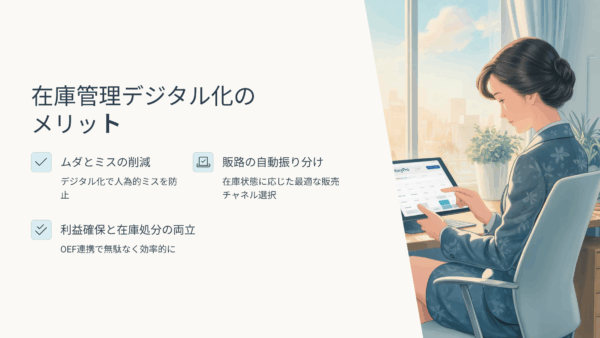【卸売業者向け】売れ残り在庫を利益に変える！デジタル×エシカルな在庫管理術