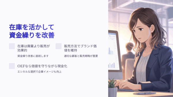 廃棄せずに在庫を売る方法｜資金繰り悪化を救った販路と成功の秘訣
