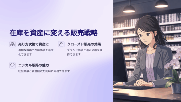 フードロスと在庫の処分、どうする？ESG時代の新しい販路の考え方