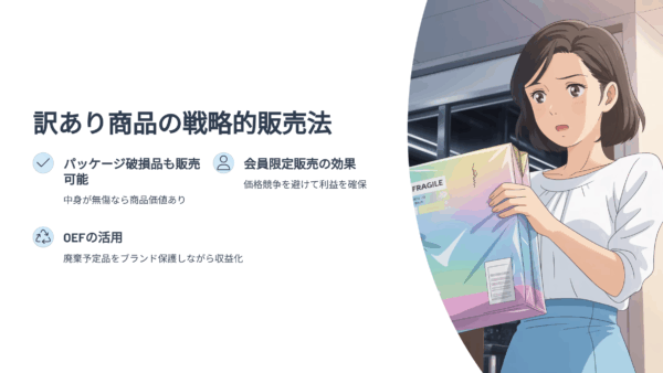 訳あり商品を売る方法｜パッケージ破損でもブランド価値を守る販路戦略とは？