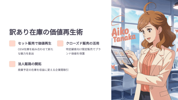 化粧品の訳あり在庫を利益に変える！ロスリーダー戦略と販路の作り方