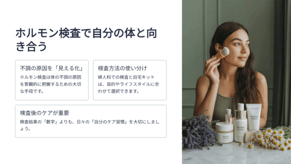 ホルモンバランスの乱れに気づいたら？｜PMSがつらすぎた私が検査で得た安心と変化