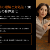 30代プレ更年期症状チェックリスト｜ほてり・イライラの原因と改善法