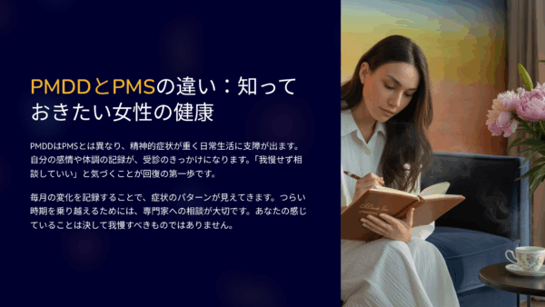 PMDD 原因がつらかった私が病院へ行くまでの5日間