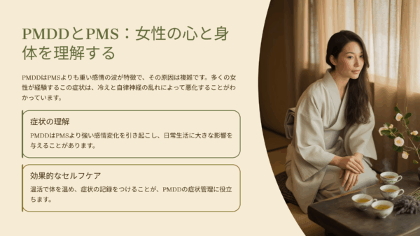 PMDD 原因に振り回された私の月と、やっと出会えた温活アイテム