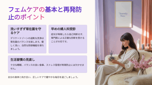 「もう一生治らないかも」と思っていたカンジダが再発しなくなった理由