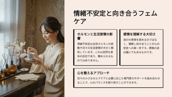 感情の波に振り回される毎日…情緒不安定を“私のせい”にしていた頃の話